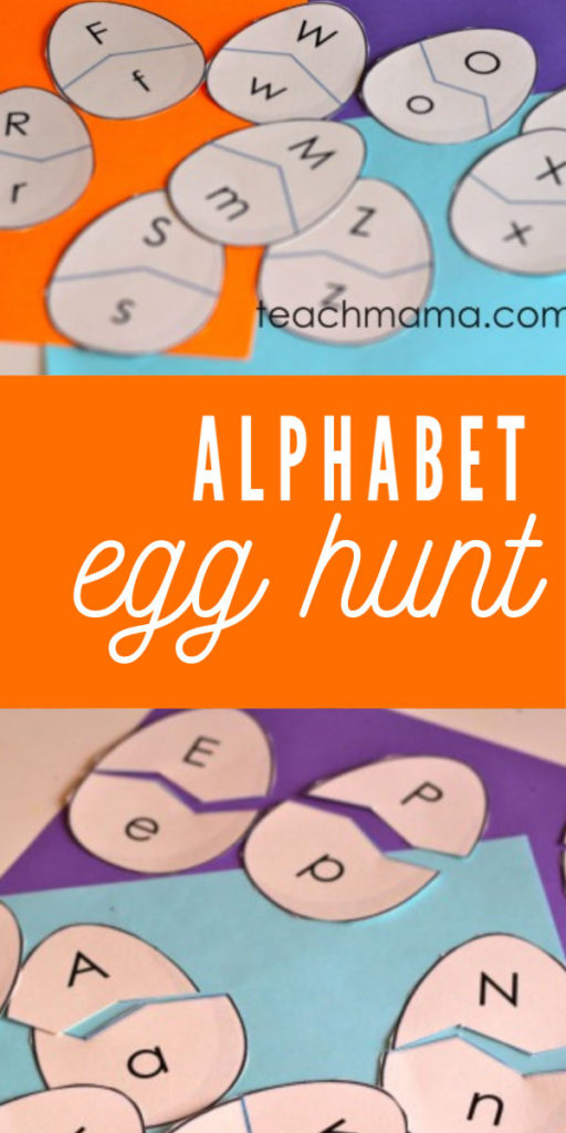 alphabet egg hunt cover