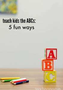 how to teach kids the ABCs: 5 fun ways | teachmama.com