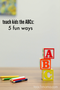 how to teach kids the ABCs: 5 fun ways | teachmama.com