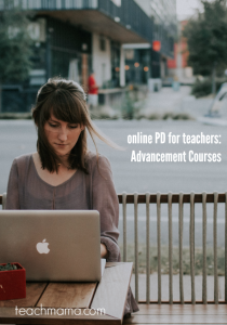 online pd for teachers | advancement courses | teachmama.com