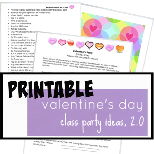 valentine's day class party ideas, 2.0
