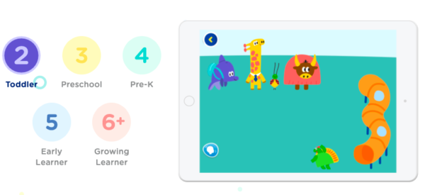 HOMER screenshot for toddler learning
