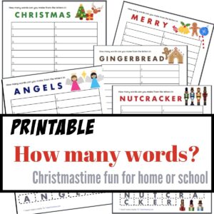 christmastime 'how many words'