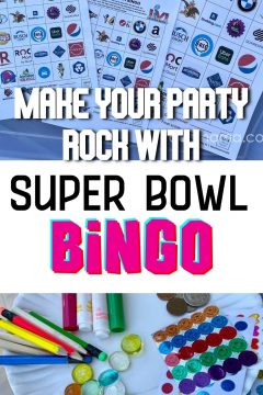 make your party rock with super bowl bingo