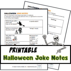 halloween joke note images