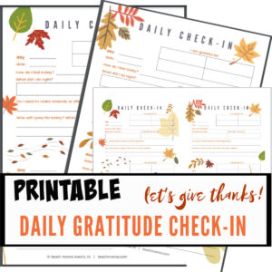 fall daily check-in