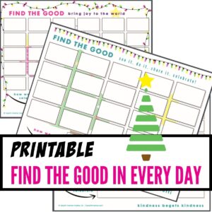 wintertime: find the good in every day