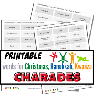 christmas charades