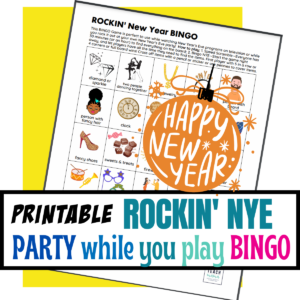 rockin' new years BINGO