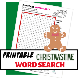 christmas word search