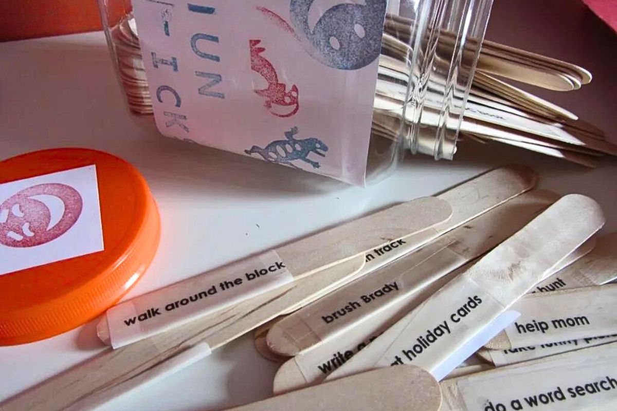 Fun stick jar