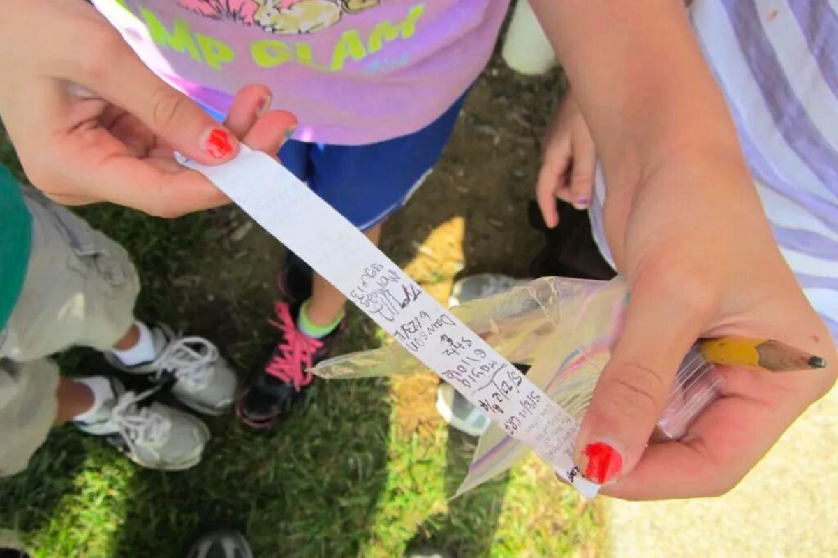 Geocaching log