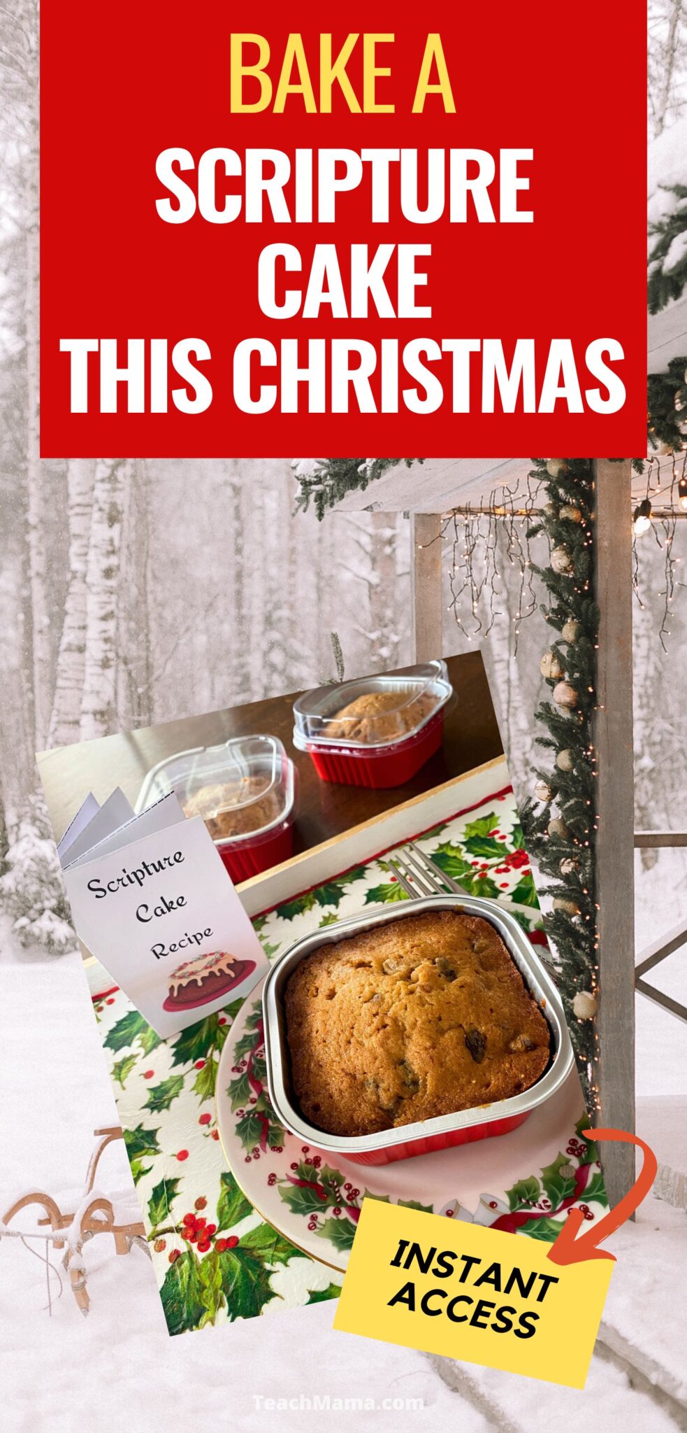 Bake a Scripture Cake this Christmas