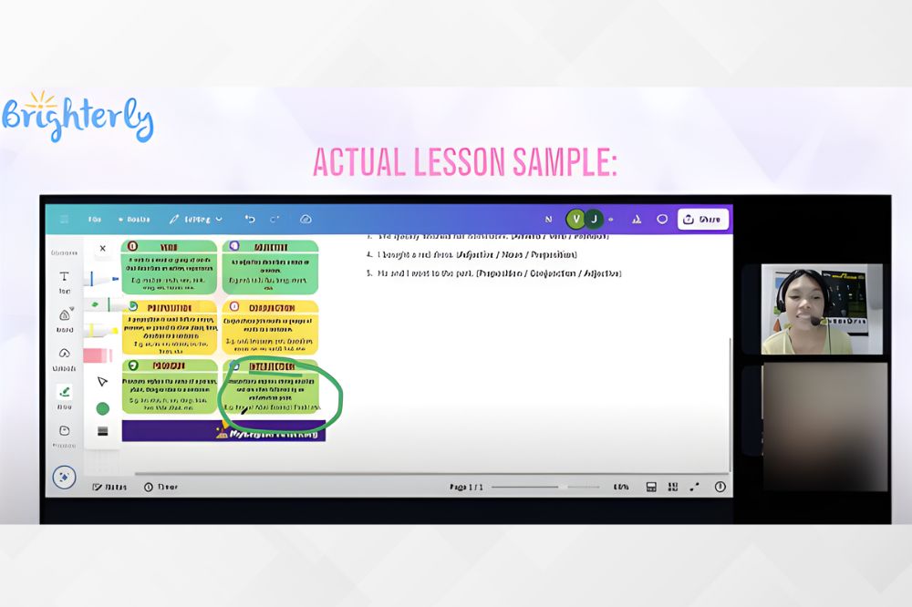 Brighterly Actuall Lesson Sample